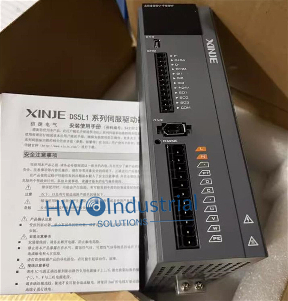 1/Piece  DS5L-20P7-PTA 750W XINJE Servo Driver