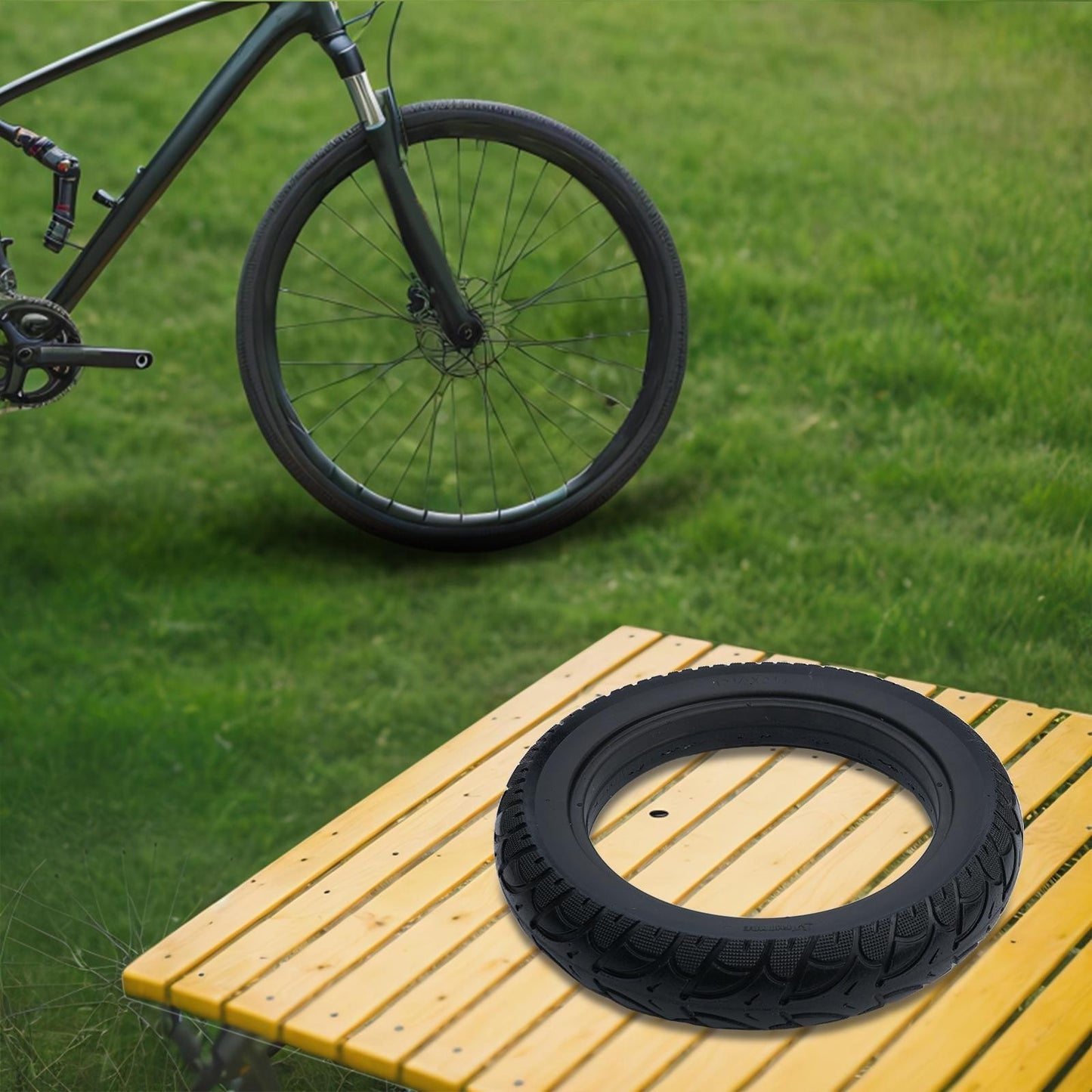 For E-Bike Solid Tyre Solid Tyre For Electric Scooter 12 Inch E-bike Solid Tire