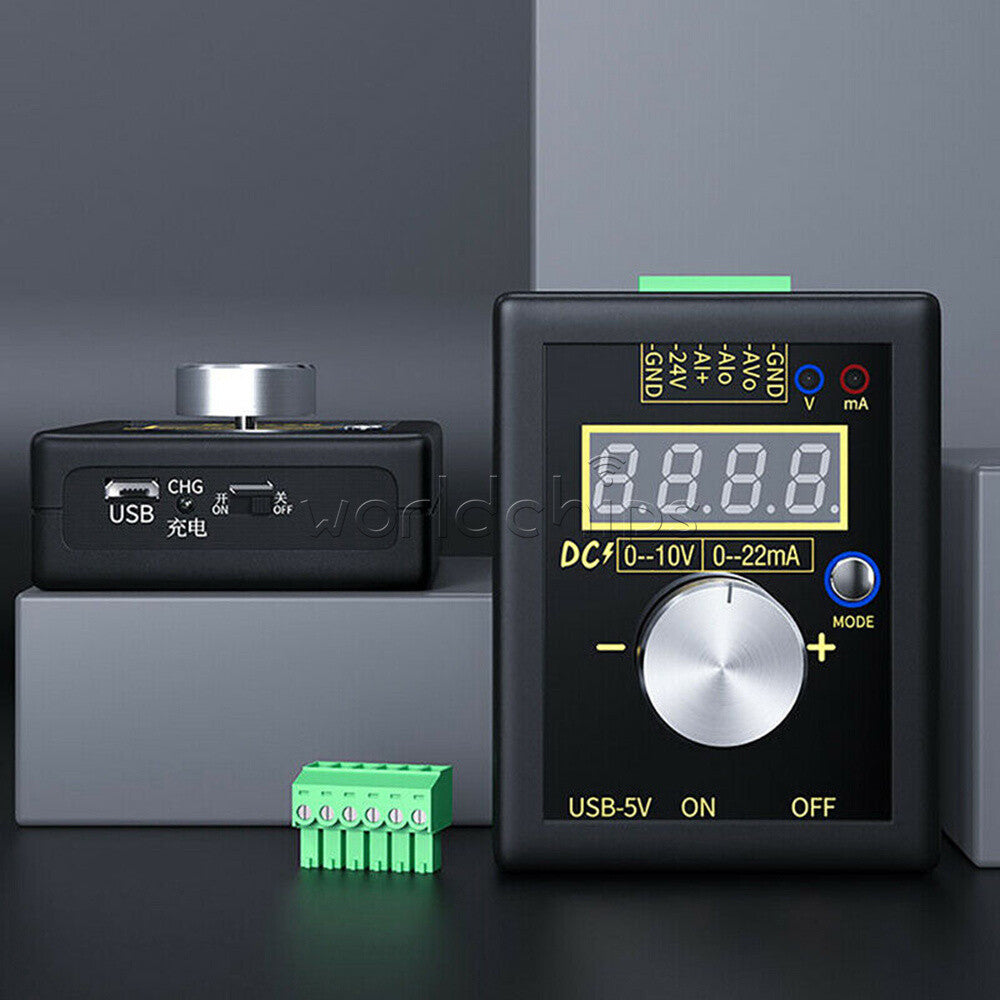 Digital 4-20mA 0-10V Voltage Signal Generator 0-20mA Current Transmitter