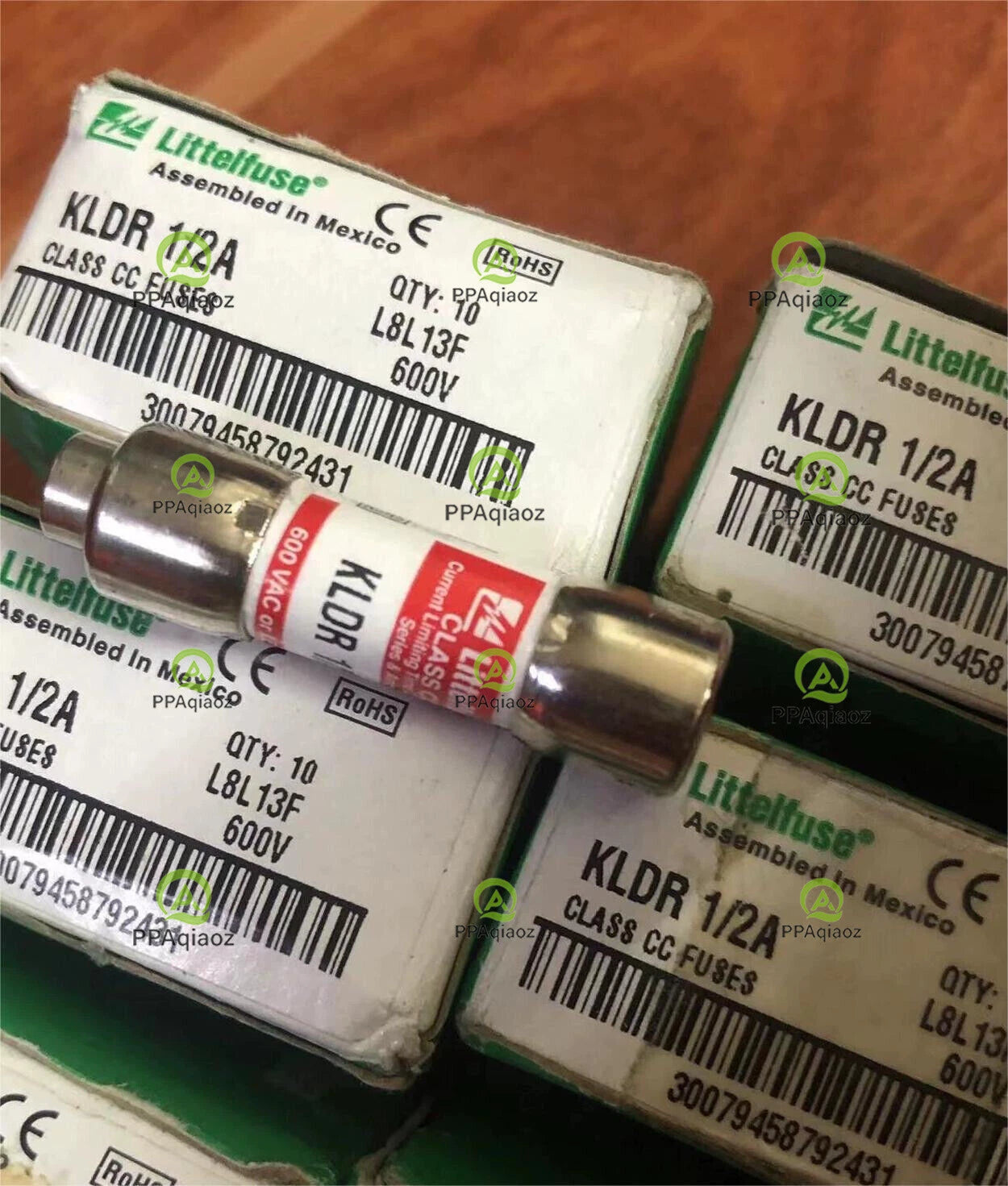 10pcs/box/lot   Littelfuse   KLDR1/2A  fuses 600V 0.5A  .