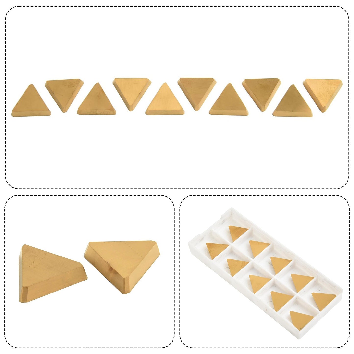 10pcs Carbide Turning Inserts TPCN32PDTR TPG32 Precision Cutting Tools