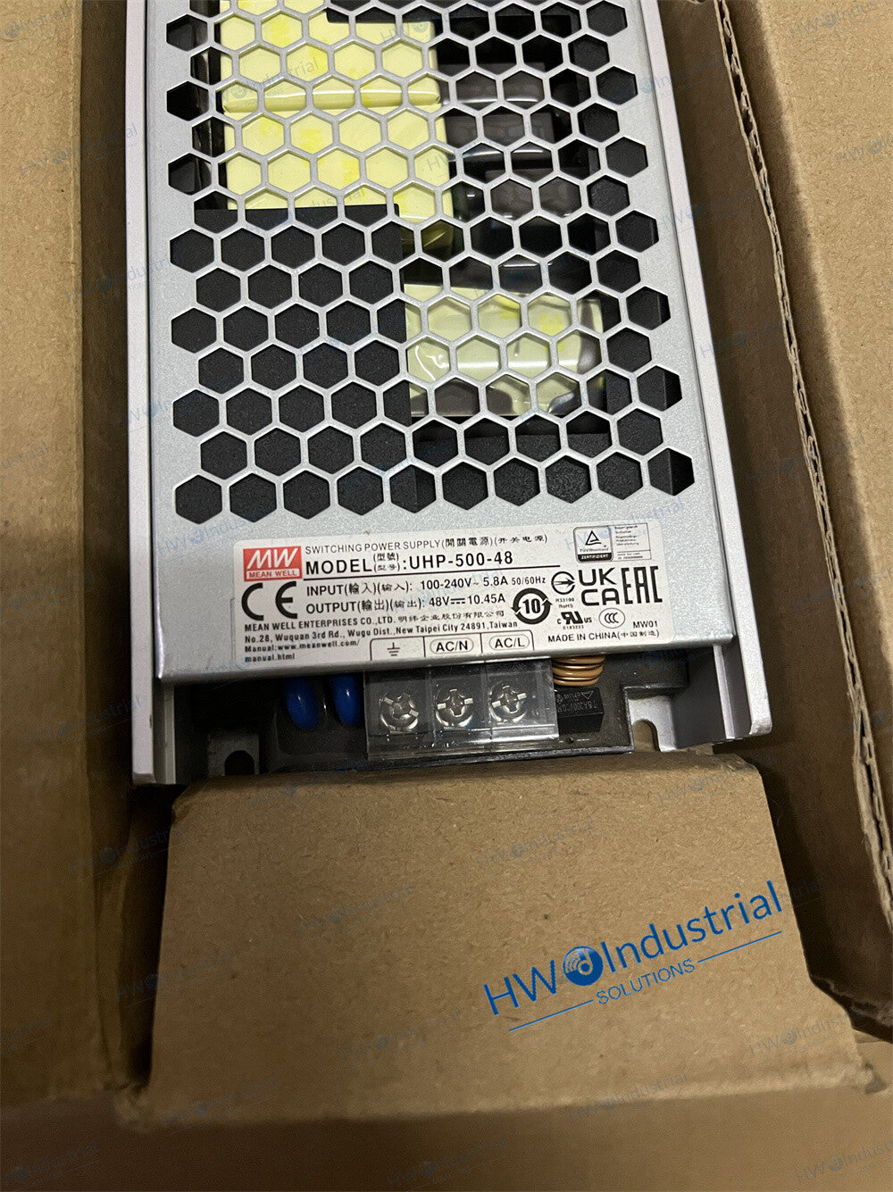 1/piece UHP-500-48  48V 10.45A MEAN WELL Switching Power Supply