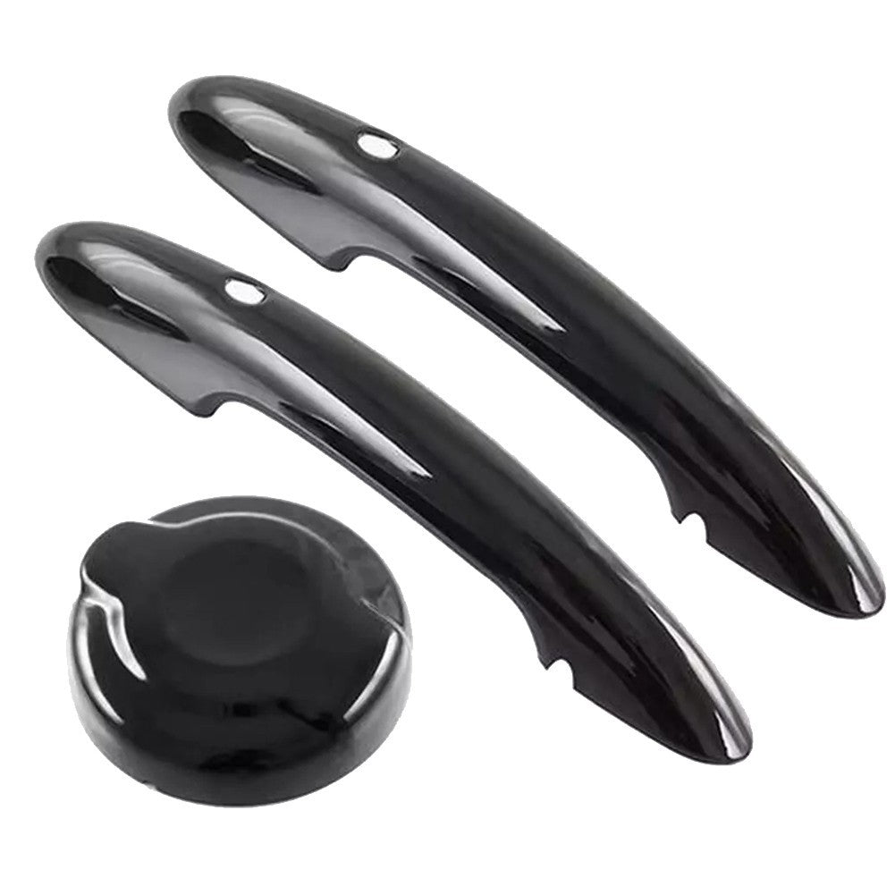 Glos Black Fuel Tank Cap Cover for MINI For Cooper F55 F56 F57 2015 2023