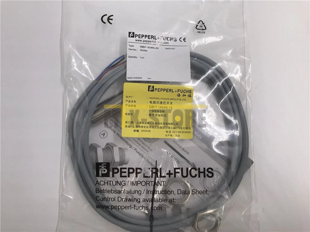 1PCS   Pepperl+Fuchs NBB5-18GM50-E0 Sensor&Proximity Switch #P