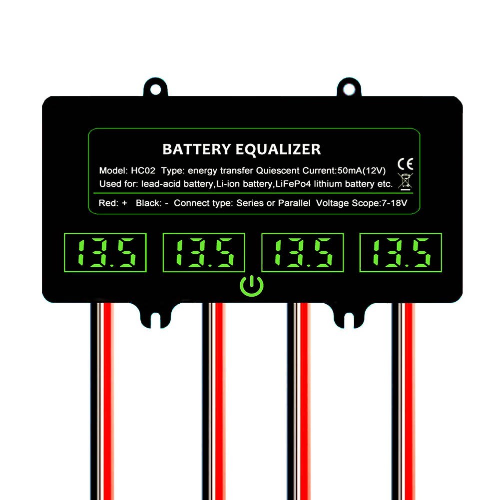 HC01 HC02 Battery Equalizer 24V 48V with Touch Control for Balanced Performance