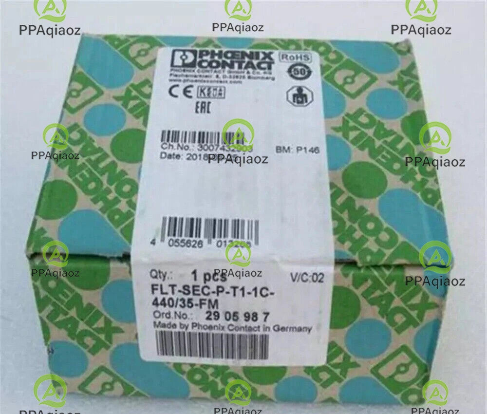 1PC  Phoenix Contact  FLT-SEC-P-T1-1C-440/35-FM 2905987 Lightning Protecto #P