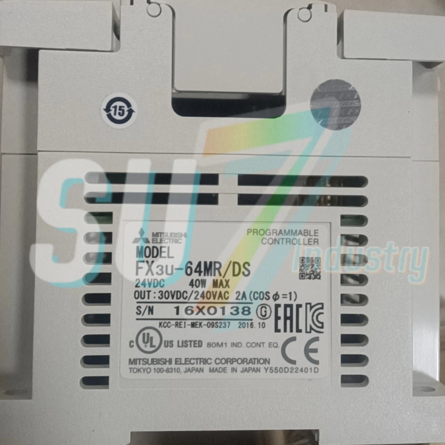 MITSUBISHI FX3U-64MR/DS PLC module FX3U-64MR-DS# 1pcs    In Box