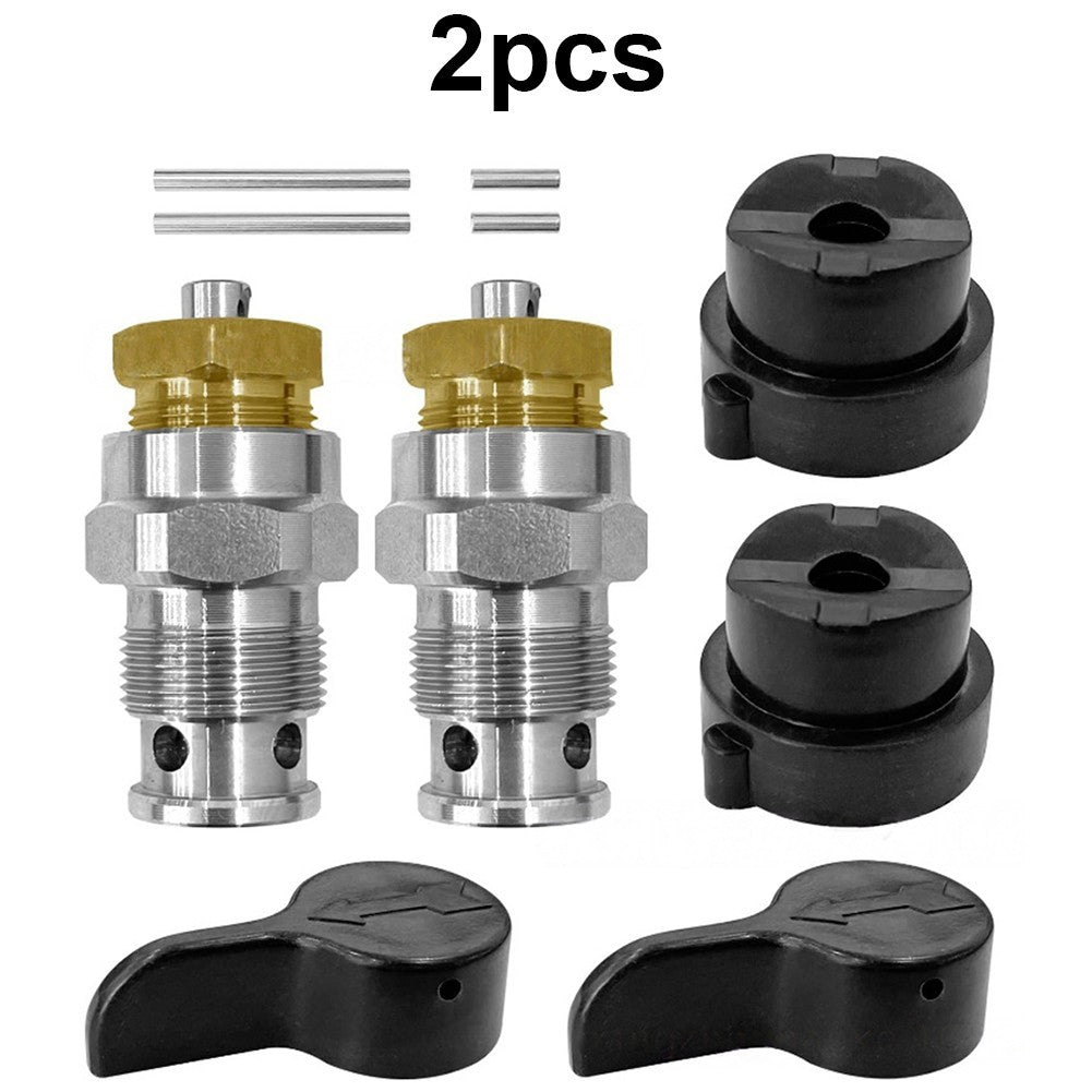Airless Paint Sprayer Repair Valve 2Pack Replacement For Durable Aluminum Alloy