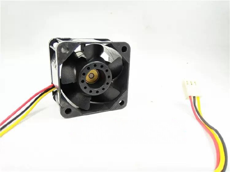 1/piece SANYO 109P0412H3013 12V 0.195A 4028 4CM  3-wire Power Supply Server Fan