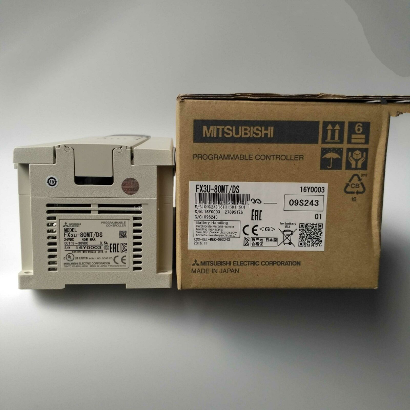 1pcs Mitsubishi  plc  Module FX3U-80MT/DS