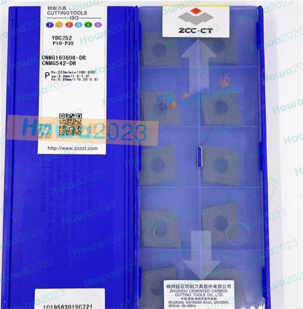 10Pcs/BOX CNMG160608-DR YBC252 CNMG542-DR Carbide Inserts Turning CNC Blade