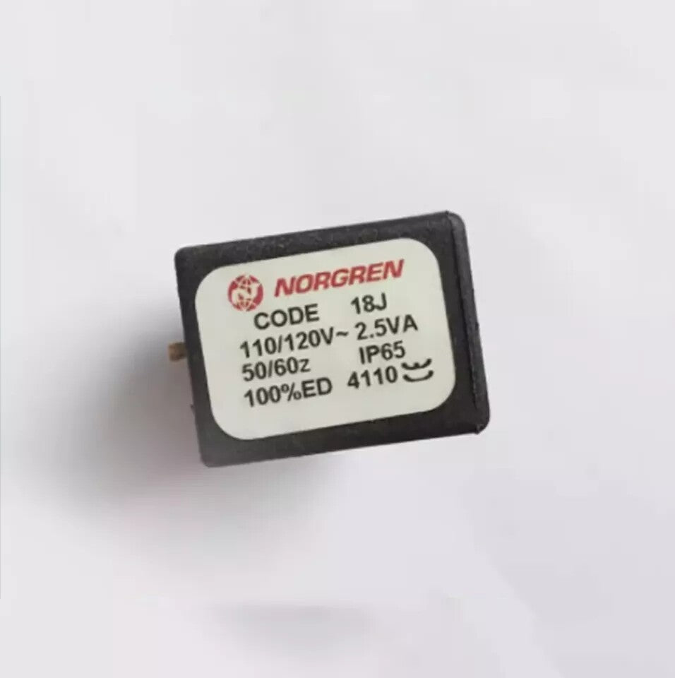 NORGREN CODE 18J SOLENOID COIL 110/120V 2.5VA