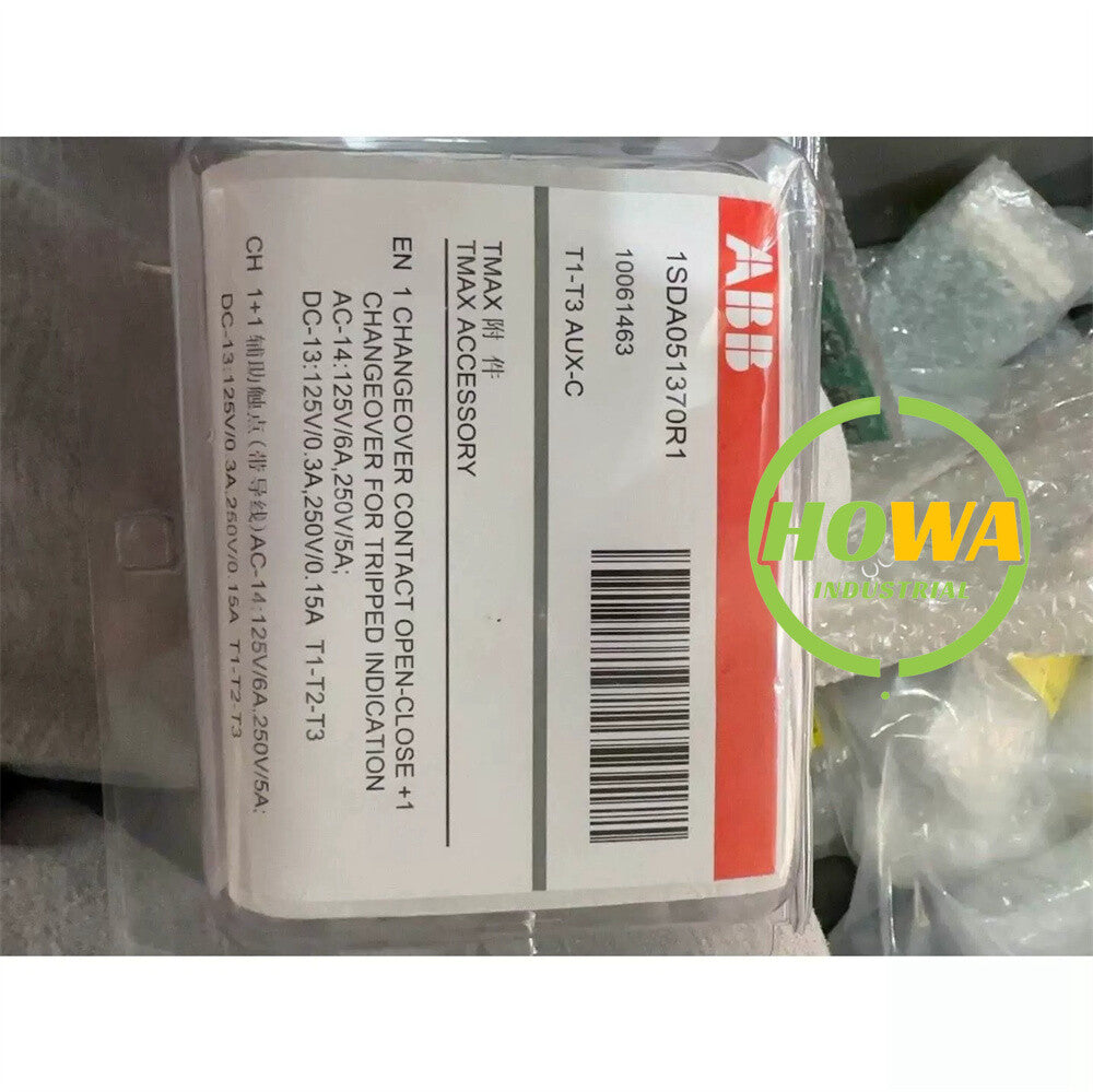 1PC  ABB Undervoltage Tapper TMAX T1-T3 AUX-C Auxiliary Contact 1SDA051370R1