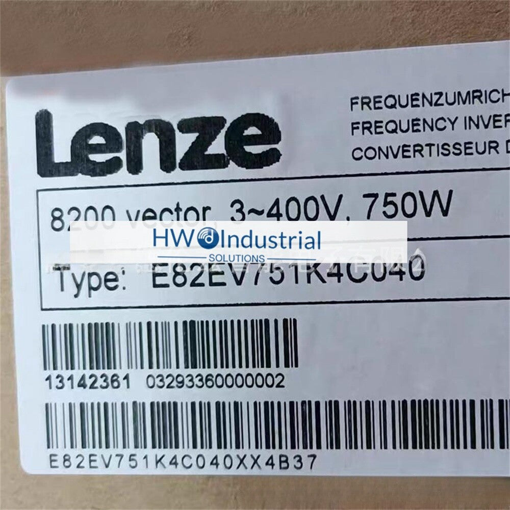 1/Piece LENZE Inverter E82EV751K4C040 E82EV751_4C040 Frequency Converter