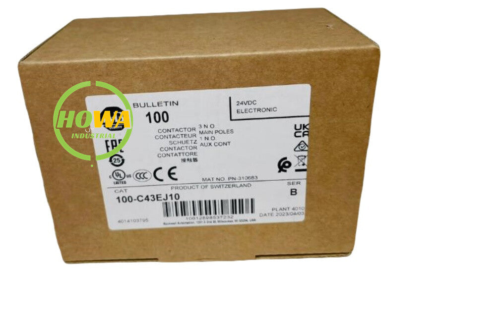 1/piece  Contactor 100-C43EJ10 100-C43E*10 DC24V
