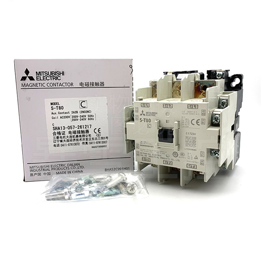 1/piece  Mitsubishi AC Contactor S-T80 ST80 AC110V 220V 380V Replaces S-N80