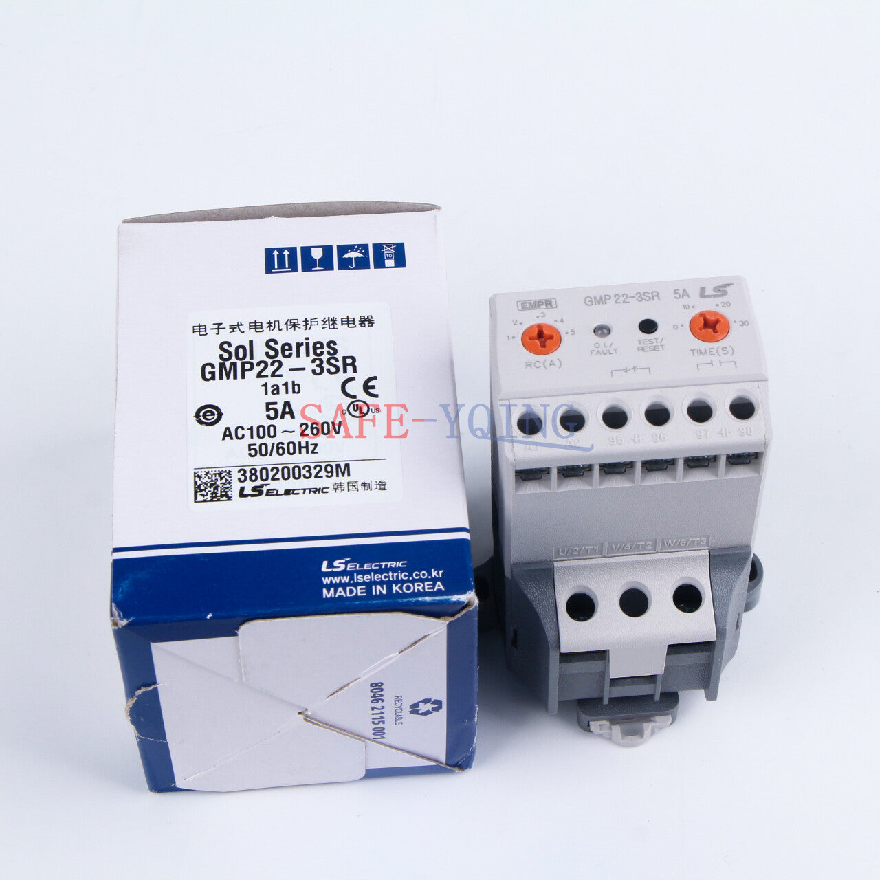 LS Thermal overload relay GMP22-3SR 1A1B 5A AC100-260V  Fast delivery