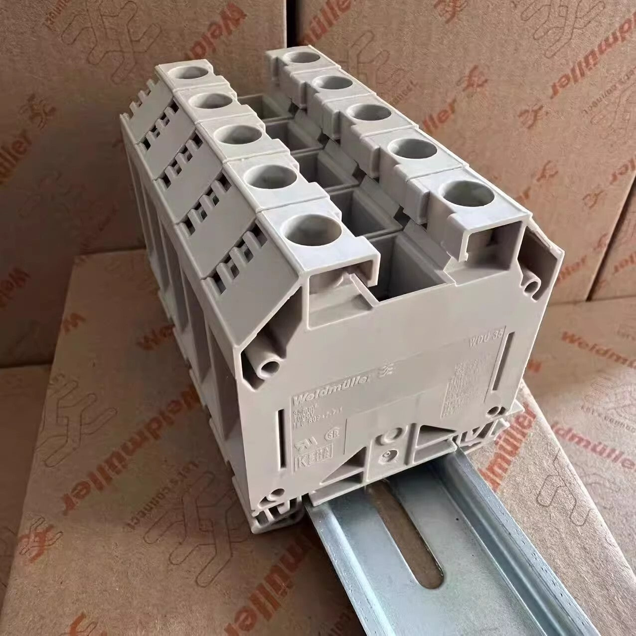 40pcs Weidmuller WDU 35 1020500000 W series European bolt type 35mm ² terminal