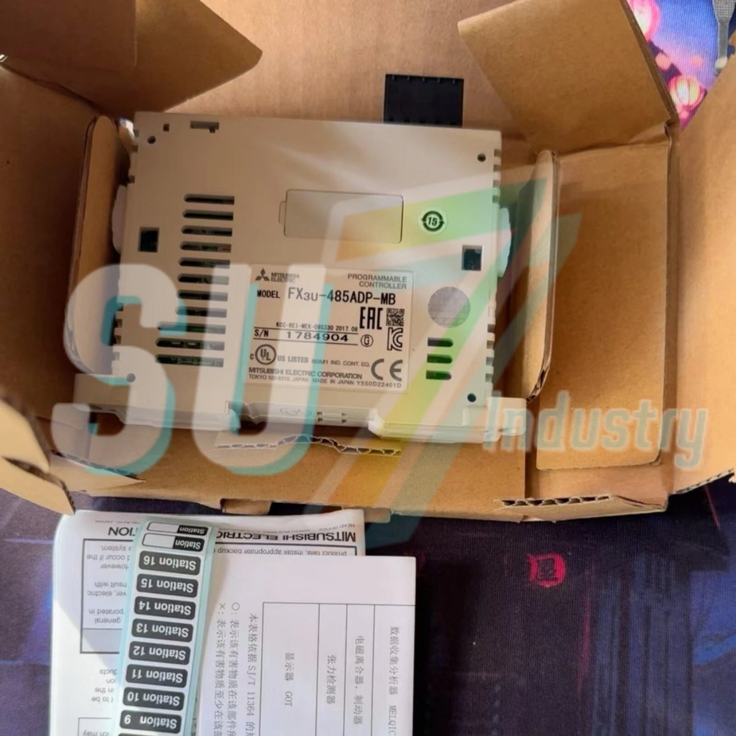 Mitsubishi FX3U-485ADP-MB PLC Module# 1pcs    In Box