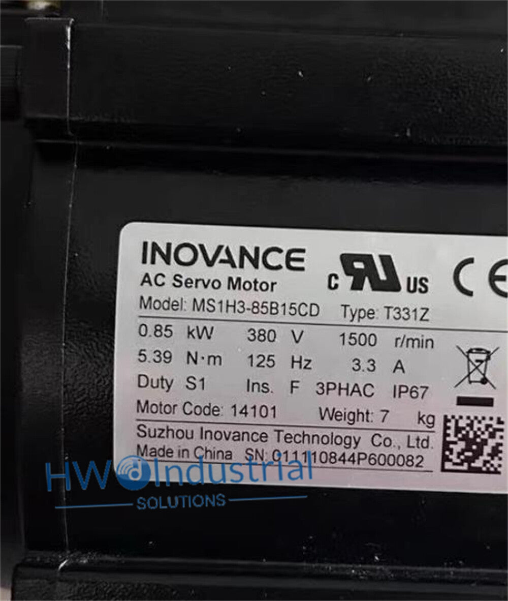 1/Piece  Inovance Servo Motor MS1H3-85B15CD T331Z MS1H3-85B15CD-T331Z