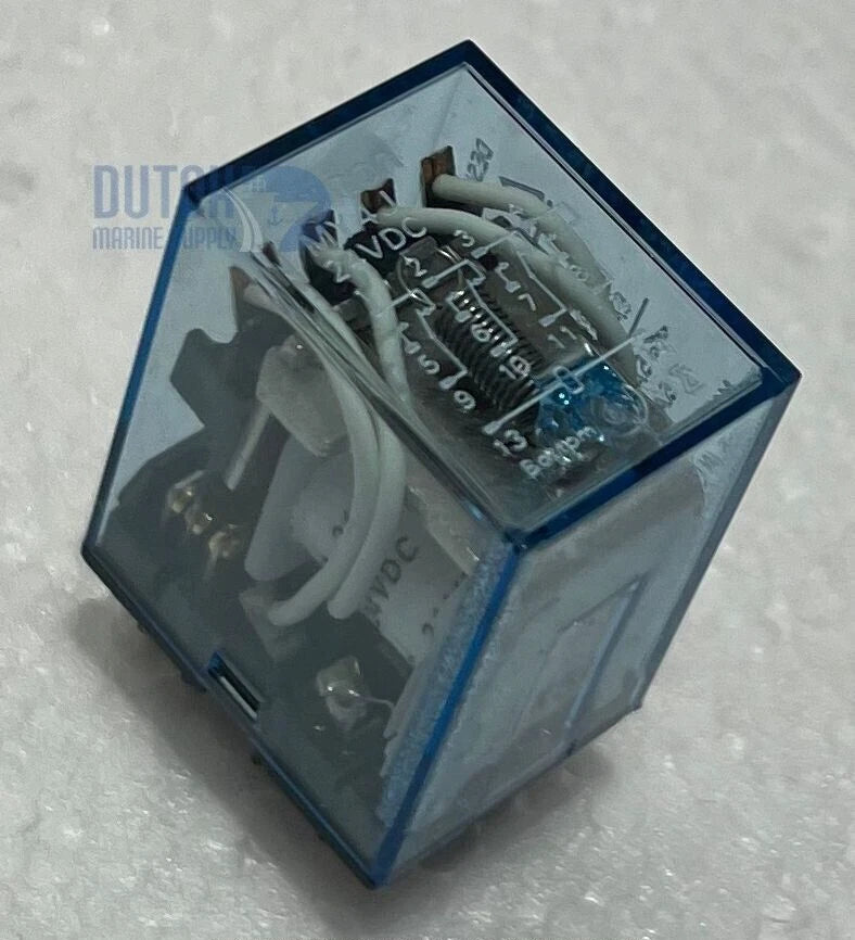 Lot of 7X Omron My4j Relay 24Vdc