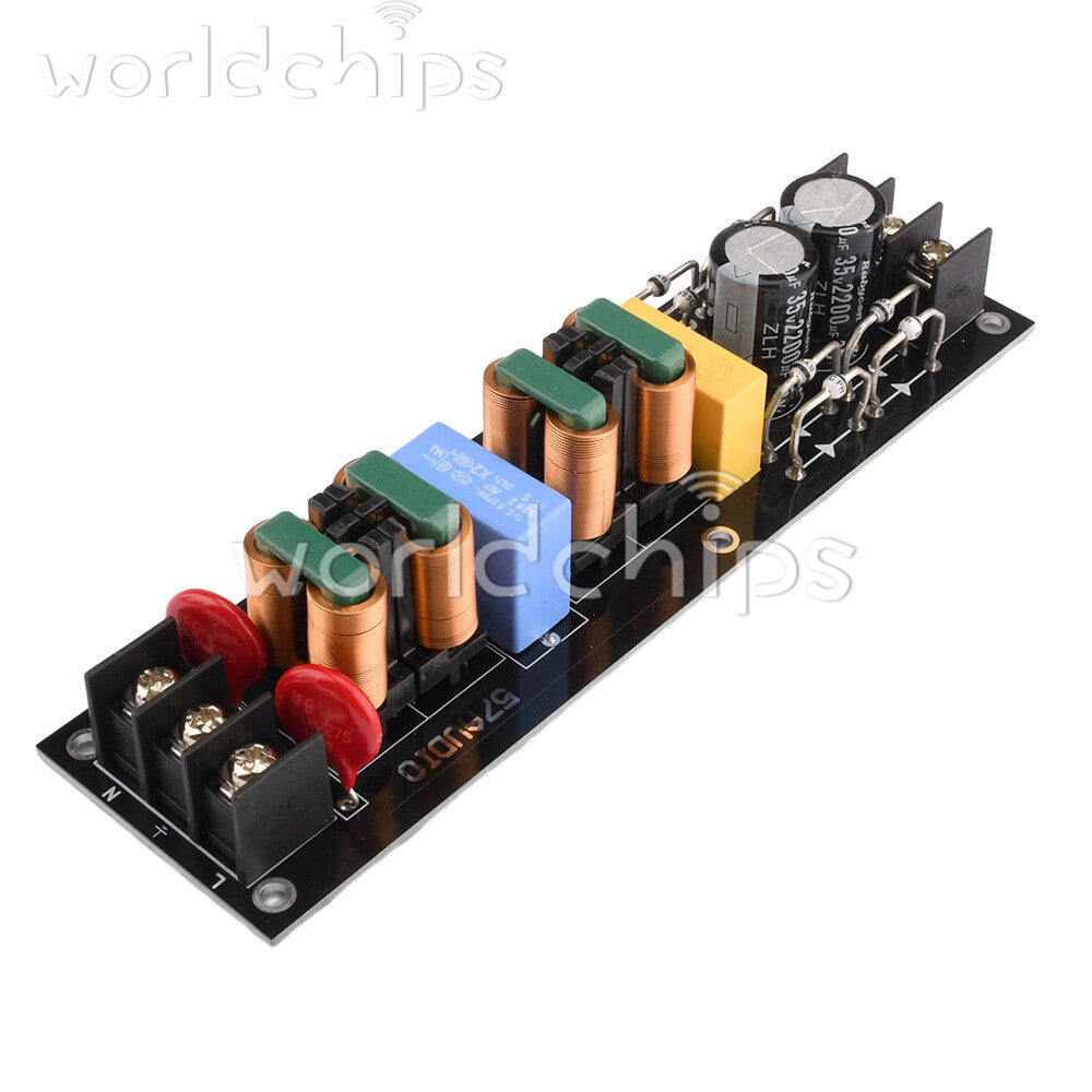 AC110V-265V 15A 2000W EMI Power Filter Module High Frequency Filter Board