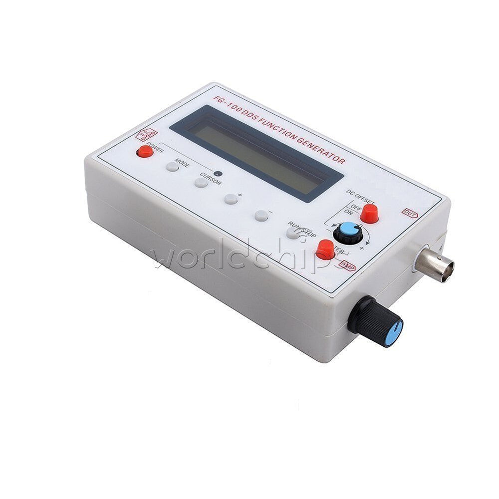 1-10x DDS Function Signal Generator Module 1HZ-500KHz Sine + Square Wave FG-100