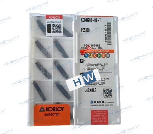 10piece/Box  KGMN200-02-T PC5300 Grooving Carbide Inserts CNC Turning Blade