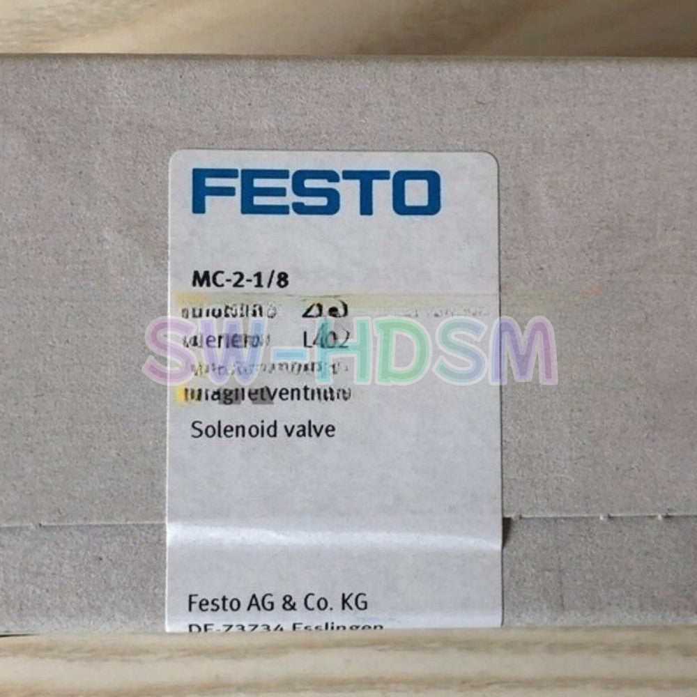 1PCS   Festo Solenoid Valve MC-2-1/8 2187 Freight Free