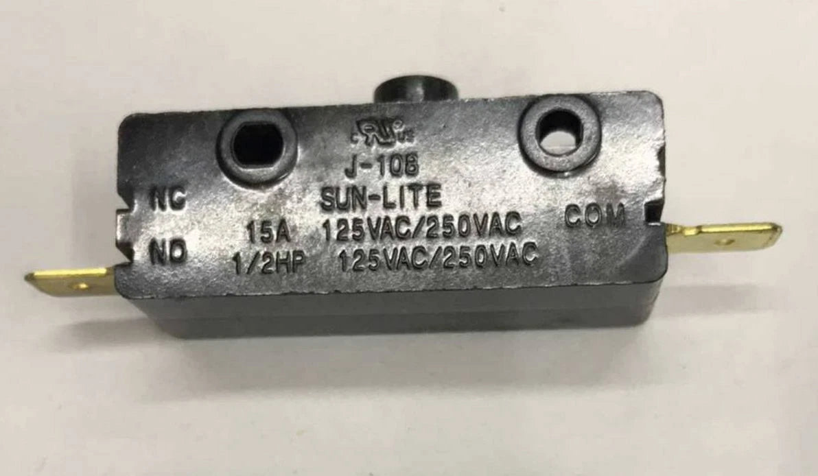 1pc Sun-Lite J-108  Dryer Dishwasher Interlock Switch