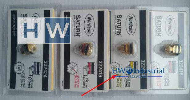 1PC Nord Son Nozzle 322414 0.36mm/0.014in Hot Melt Adhesive Machine nozzle