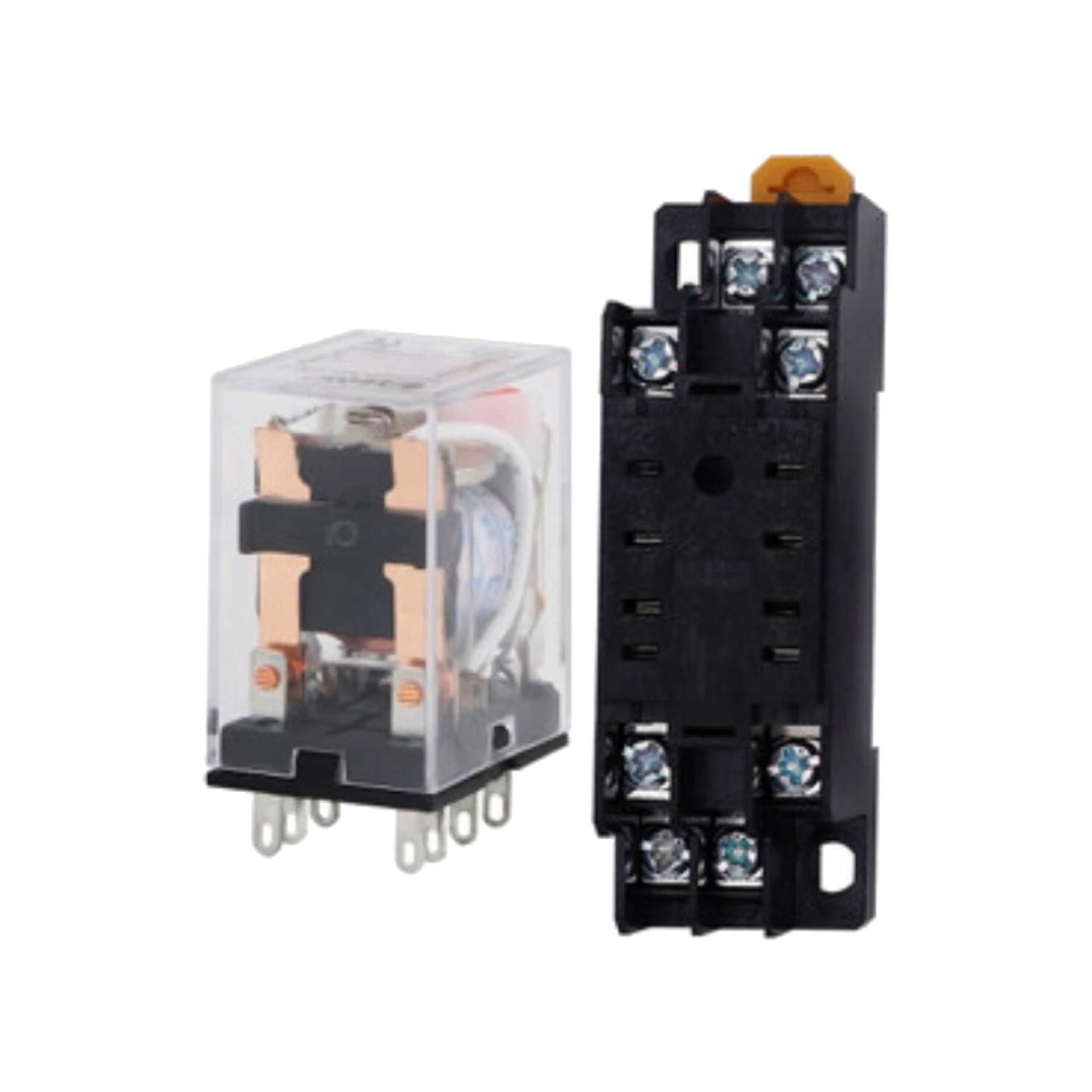 8 pin Coil Power Relay Socket Base Replacement for Omron MY2NJ MY2N-J PYF08A