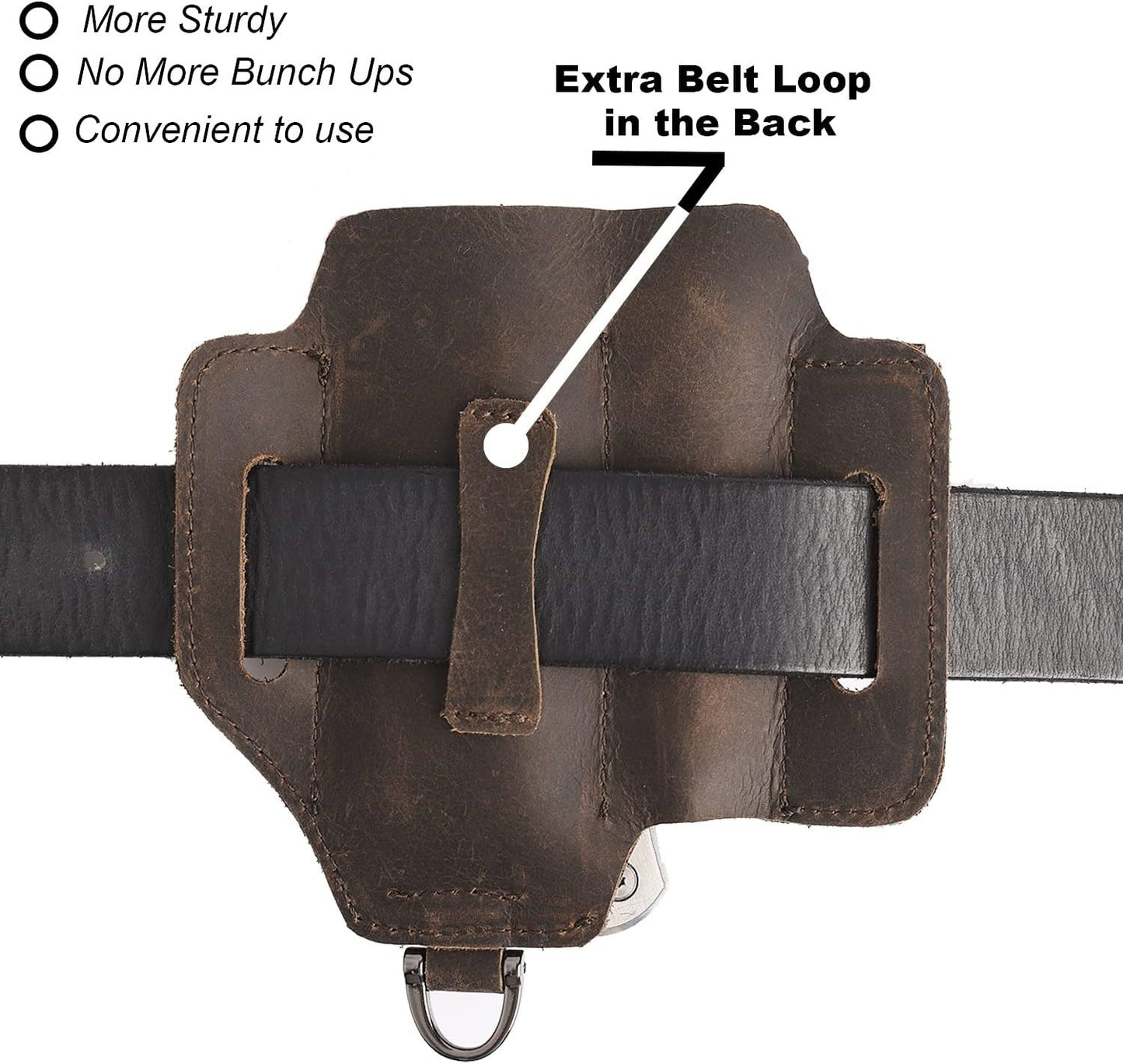 Leather Multitool Sheath,Edc Belt Organizer for Work and Daily Use,Leatherman Sh