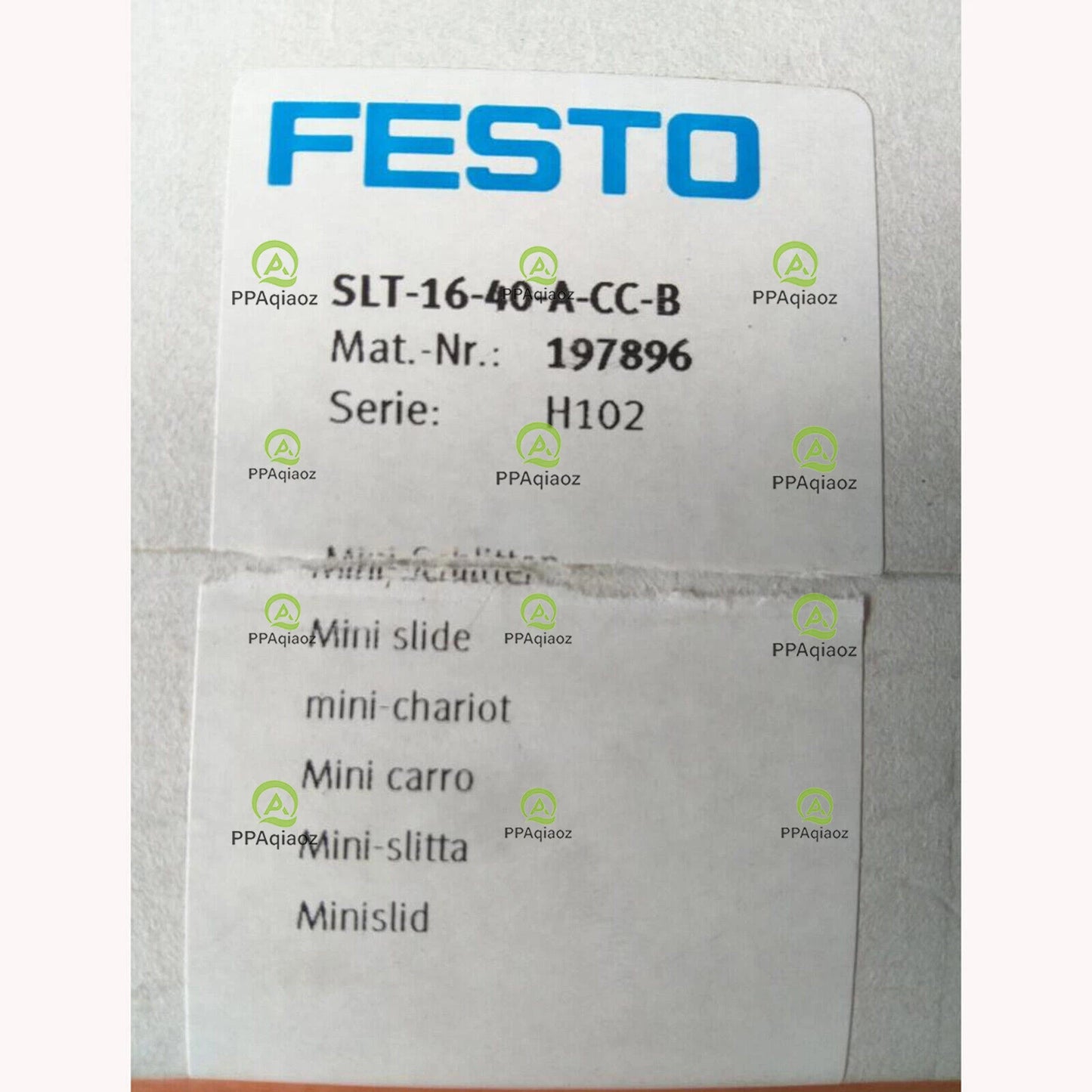 1PC Festo SLT-16-40-A-CC-B 197896 Slide Cylinder ping
