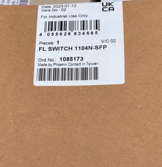 1pcs PHOENIX CONTACT 1085173 Module FL SWITCH 1104N-SFP