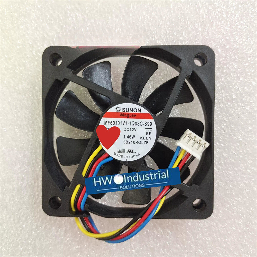1/piece SUNON 6CM MF60101V1-1Q03C-S99 12V 1.46W PWM Speed Control Cooling Fan