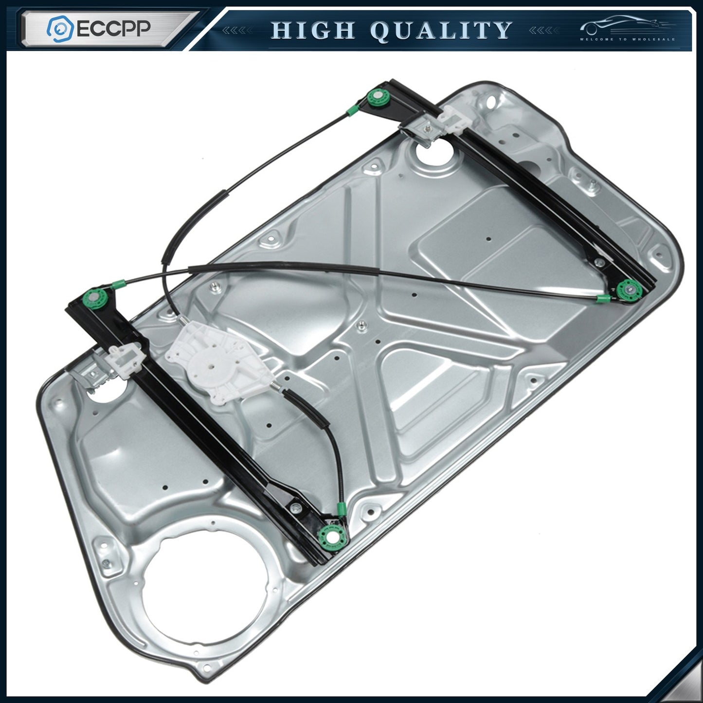 For 2003-2010 VW Beetle Front Left Power Window Regulator Without Motor