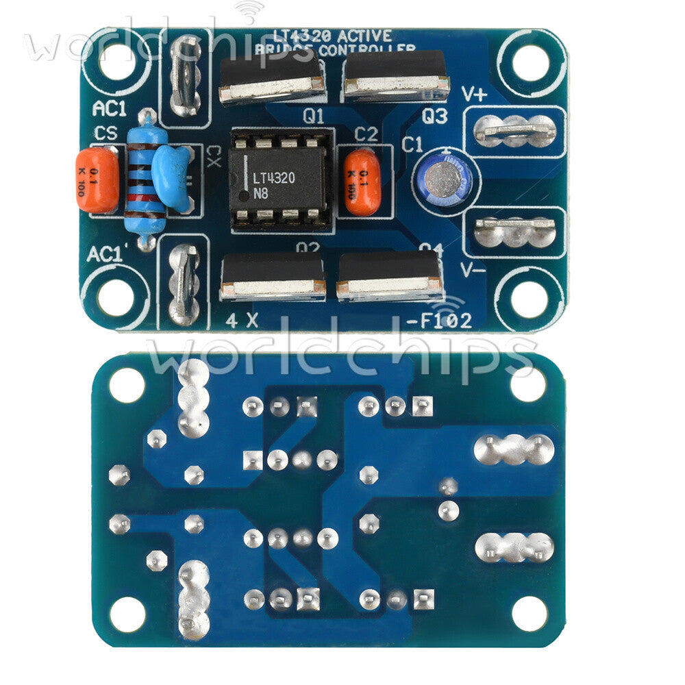 AC 7-40V Ideal Diode Rectifier Bridge Module LT4320 Class A power Amplifier