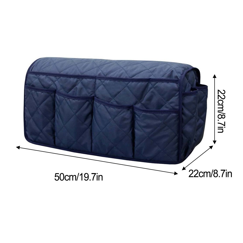 Portable Waterproof Armchair Caddy Sofa Armrest Organizer Non Slip Design