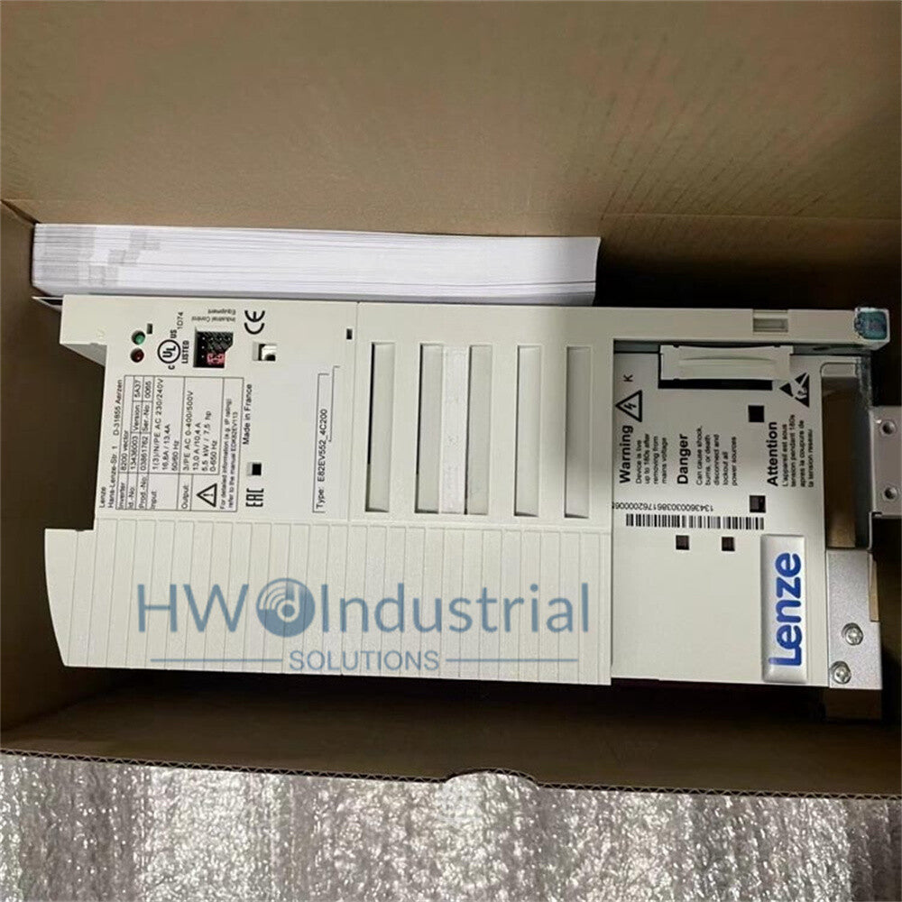 1/Piece LENZE Inverter E82EV552K4C200 E82EV552_4C200 Frequency Converter Drive
