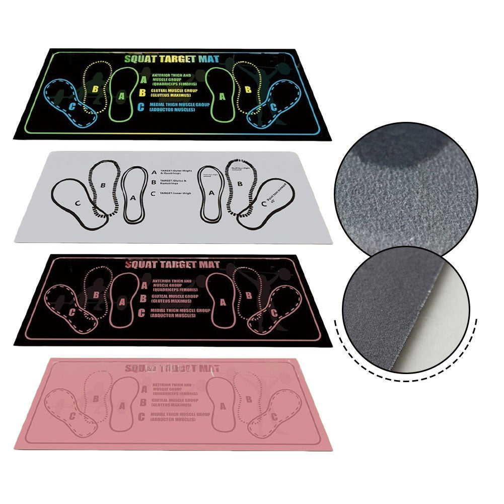 Foldable Pilates Non Slip Mat with Cushion for Yoga and Fitness Training