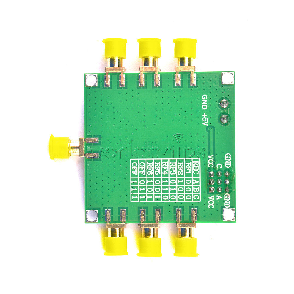 HMC252 DC-3GHz Non-Reflective RF Switch Module Module Single-Pole 6 Throw Switch