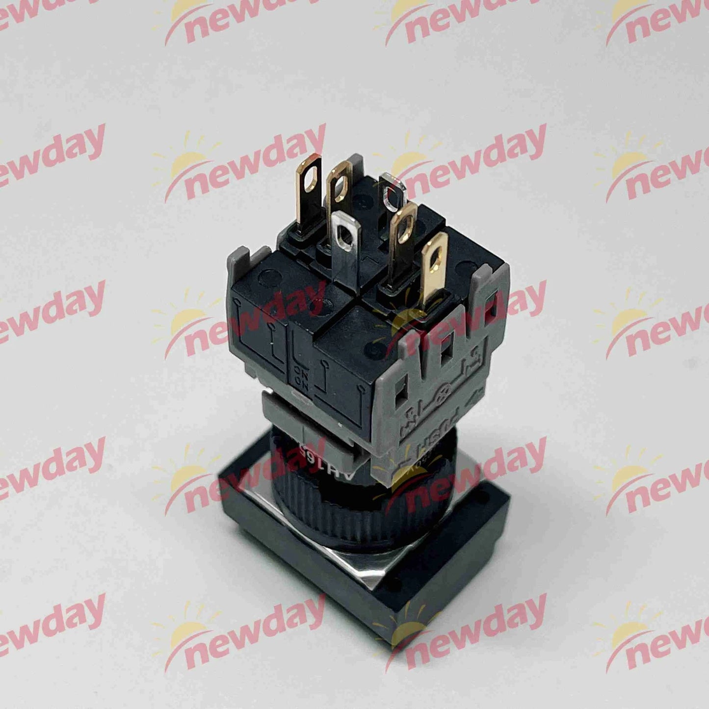 1pcs Fuji Electric AH165-TGL Green light Switch push button AH165-TGLG11E3
