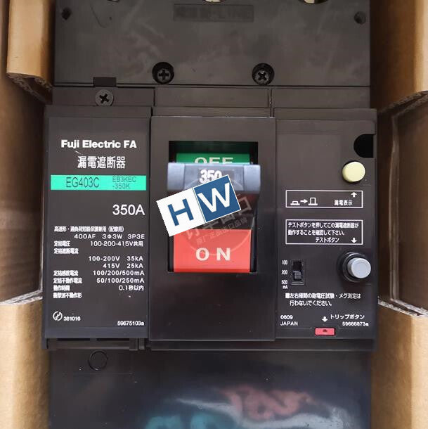 1PC  Leakage Protection Circuit Breaker EG403C 350A 3p