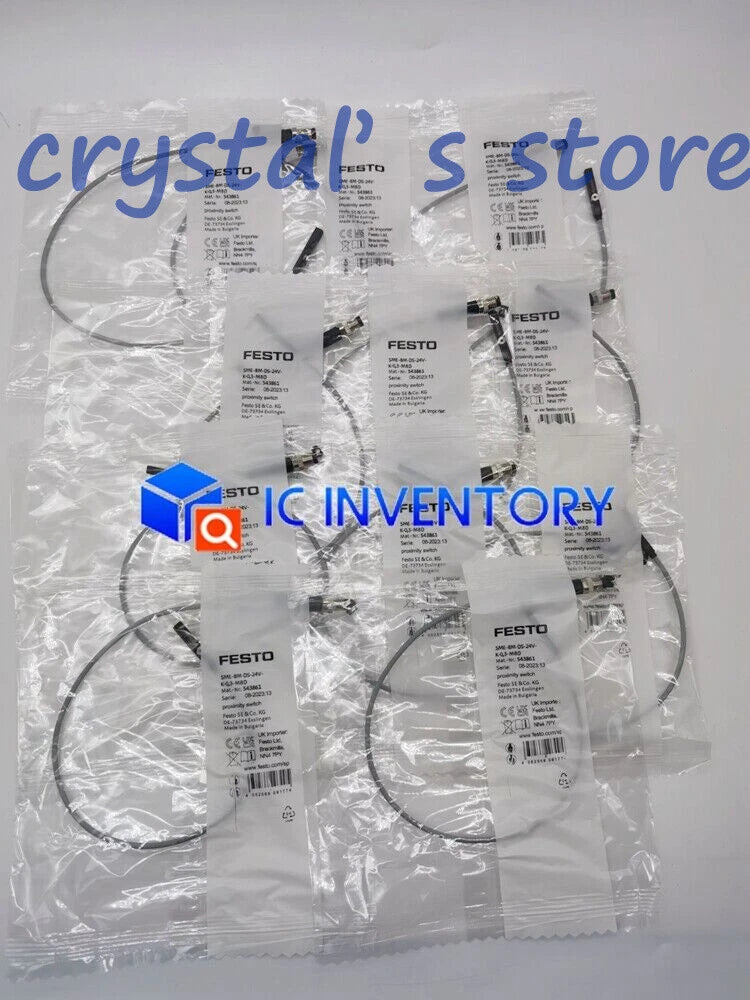 1PCS  FESTO SME-8M-DS-24V-K-0 3-M8D 543861 SME-8M-DS-24V-K-0,3-M8D