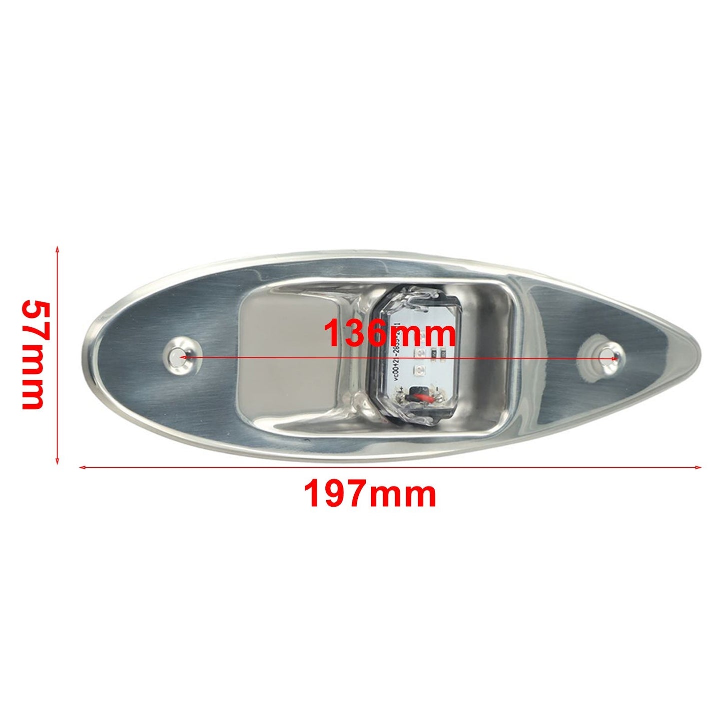 Side Navigation Lamp Side Navigation Lamp 2x Side Tear Drop Lights