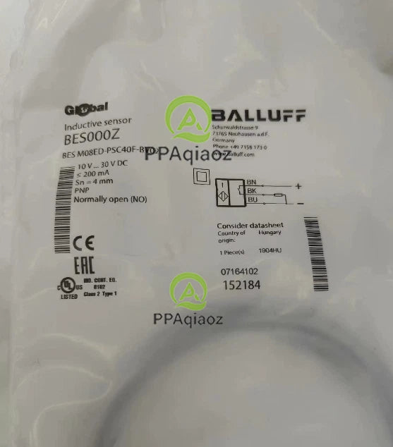1Pcs  BALLUFF BES M08ED-PSC40F-BV02（BES000Z) sensor Fast delivery