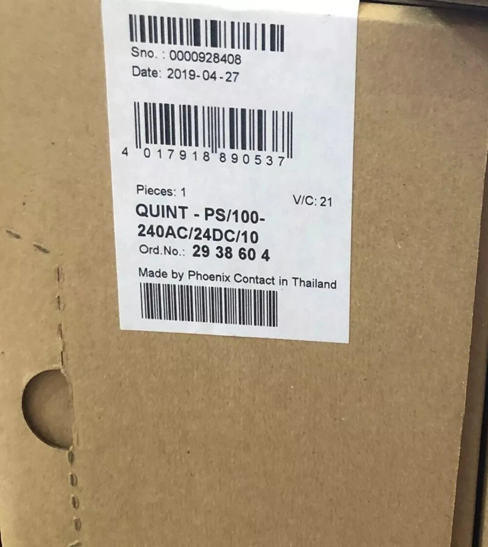 Phoenix Contact QUINT-PS-100-240AC/24DC/10 2938604 #P