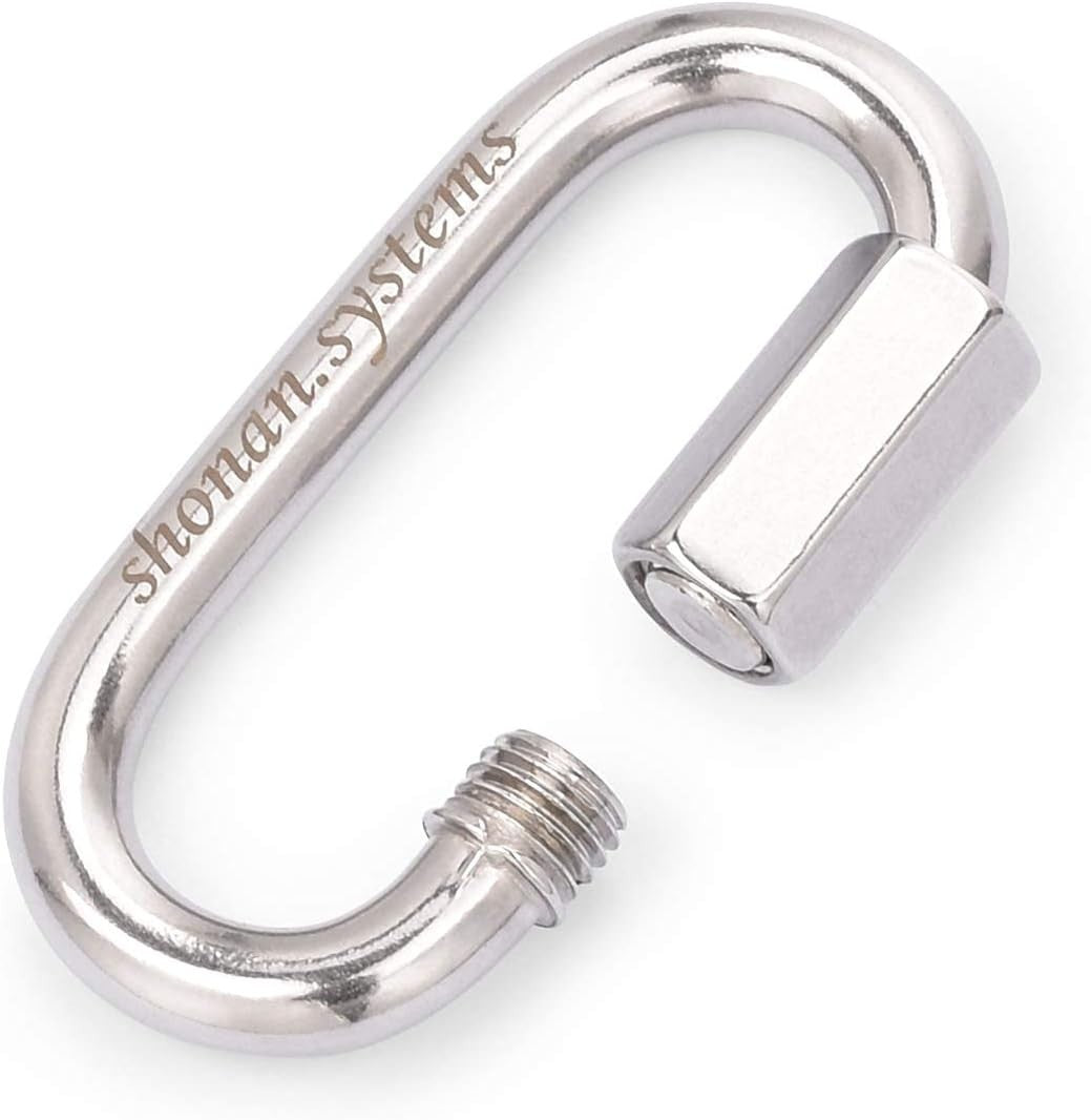 SHONAN Heavy Duty Marine Chain Quick Links, Stainless Steel Chain Connectors, Co