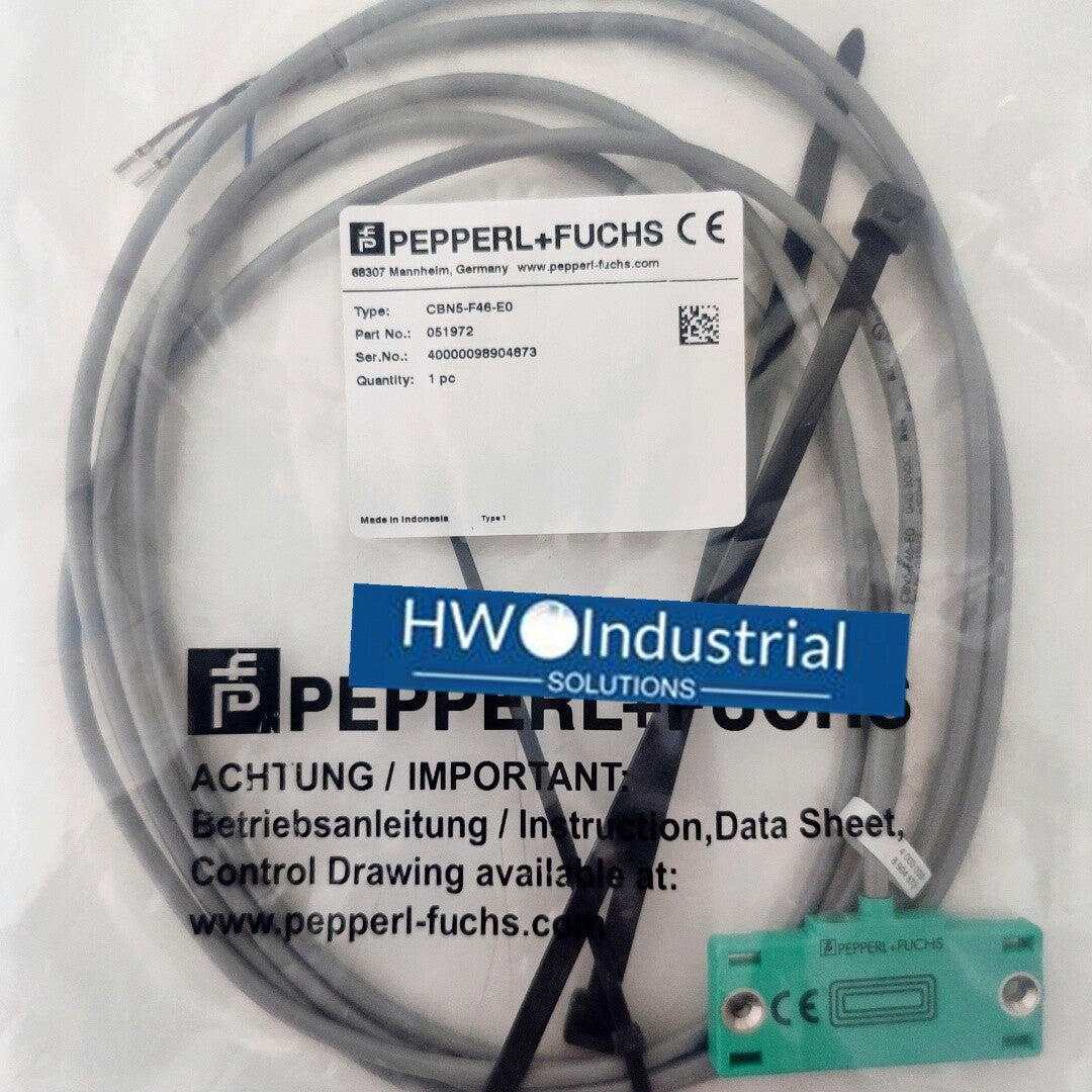 1PCS P+f Capacitive Proximity Switch CBN5-F46-E0 051972 CBN5-F46-EO Sensor